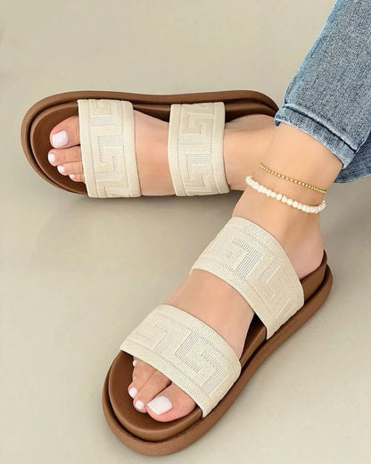 Sandalia Canoa Chanel